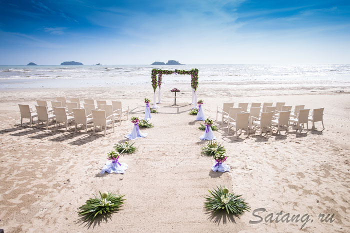 Европейская свадьба на острове Ко Чанг