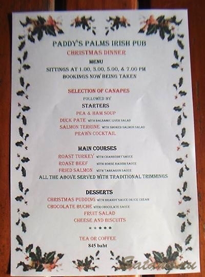 Ну очень вкусное предложение от ирландского паба и ресторана на Европейское Рождество!