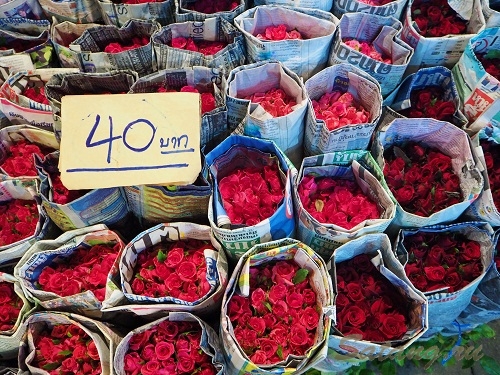 Цветочный рынок в Бангкоке - удивительное место!