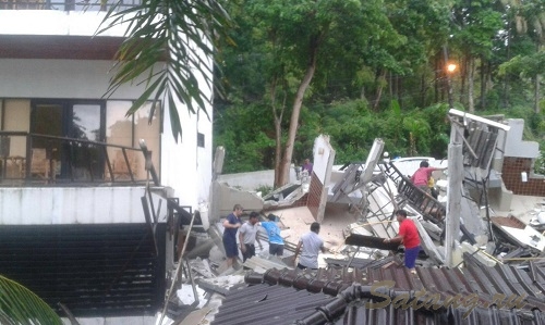 ко чанг катастрофа - обрушилось здание отеля